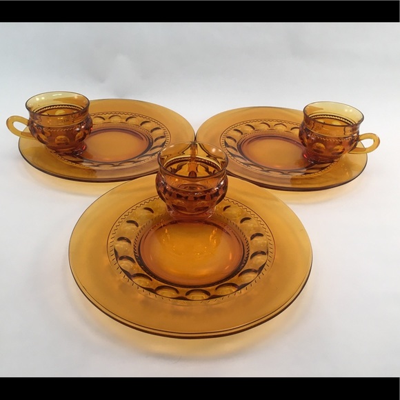 Vintage/retro King’s Crown snack plate and tea cup - Picture 2 of 8